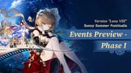 Prévia do evento da versão 6.7 (Luna VIII) - Fase I (imagem via HoYoverse)