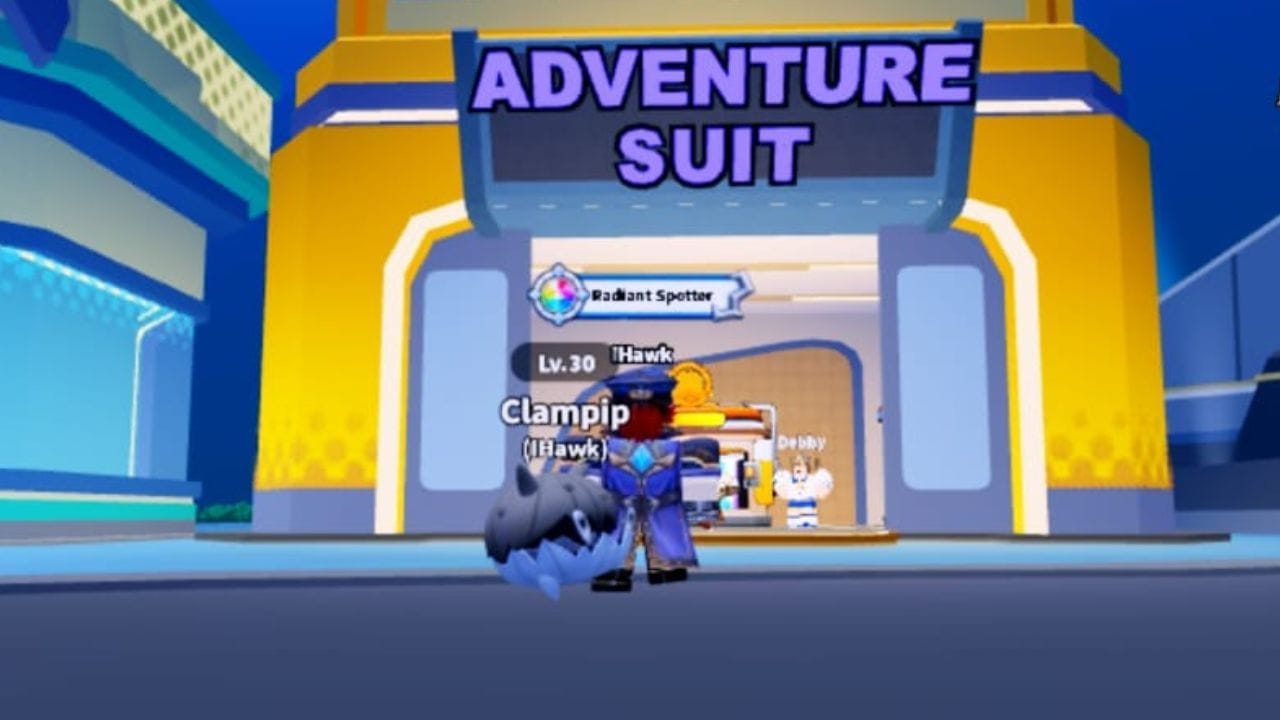O edifício Adventure Suit (imagem via Roblox)