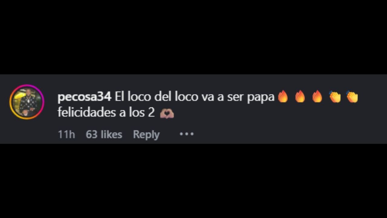 Captura de tela do comentário de David Ortiz na postagem de Kiara Thais no Instagram (Imagem via Instagram.com/@kiarathais19)