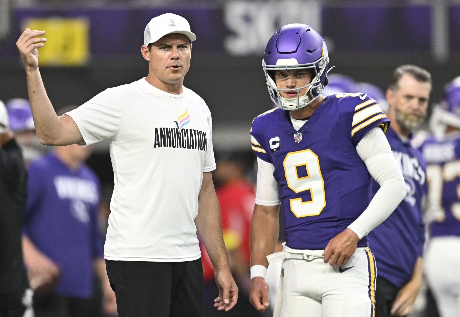 "He knows J.J. McCarthy is already the back up": NFL fans react to Kevin O'Connell's massive Freudian slip on Vikings QB's future