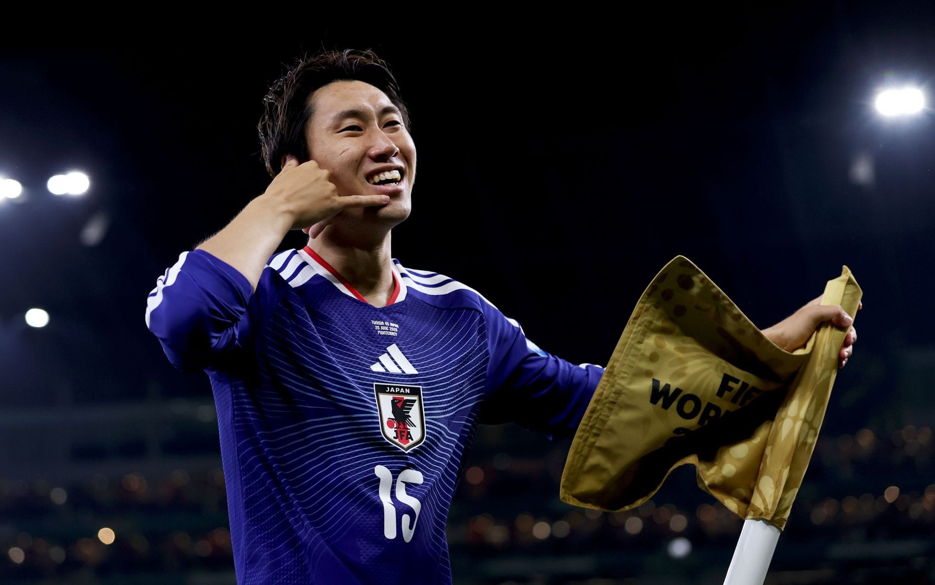 Japan star Daichi Kamada dedicates goal celebration to Crystal Palace teammate after scoring in 4-0 win over Tunisia at FIFA World Cup