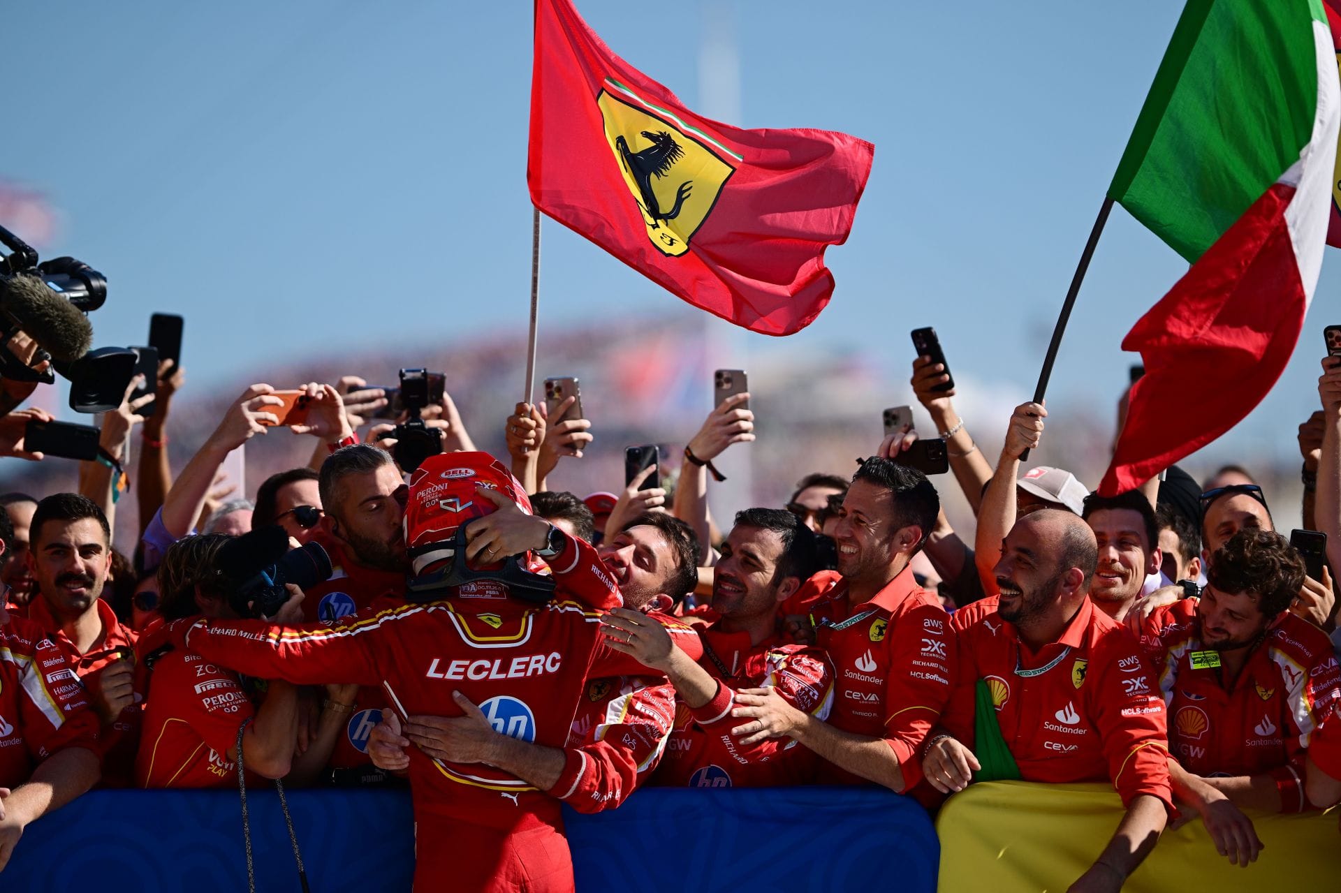 "Yeah...he's never leaving Ferrari, is he?": Fans react to Charles Leclerc's high praise for the Italian team