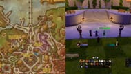 É aqui que você pode encontrar Richmond, se tiver dificuldade em navegar em Silvermoon City (Imagem via Blizzard Entertainment || Sportskeeda)