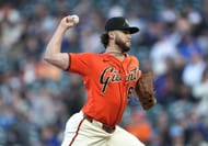 Landen Roupp em ação contra o San Francisco Giants - Fonte: Getty