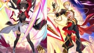 Rin Tohsaka e Gilgamesh (imagem via X/@honkaistarrail)