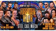 Gráfico da partida entre Team Briscoe vs Team DCMJF (Imagem via X/@AEW)