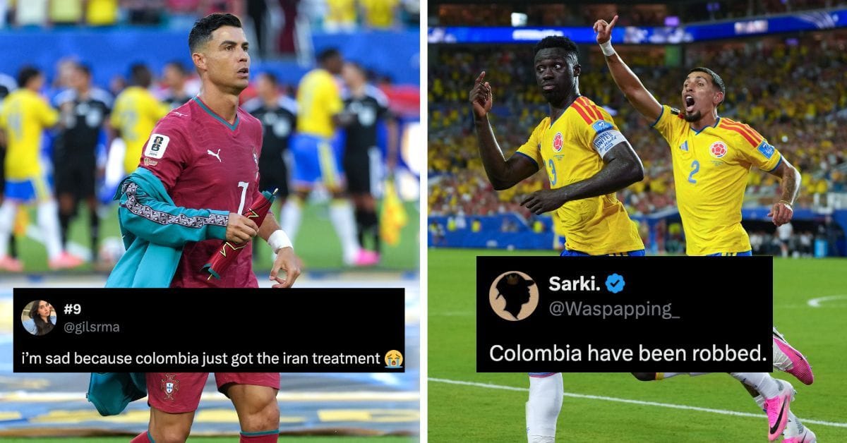 “Colombia robbed” - Internet in meltdown over controversial call that helped Cristiano Ronaldo and Portugal in FIFA World Cup