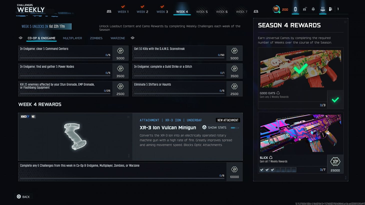 All Warzone and Black Ops 7 Season 4 Week 4 Challenges and rewards