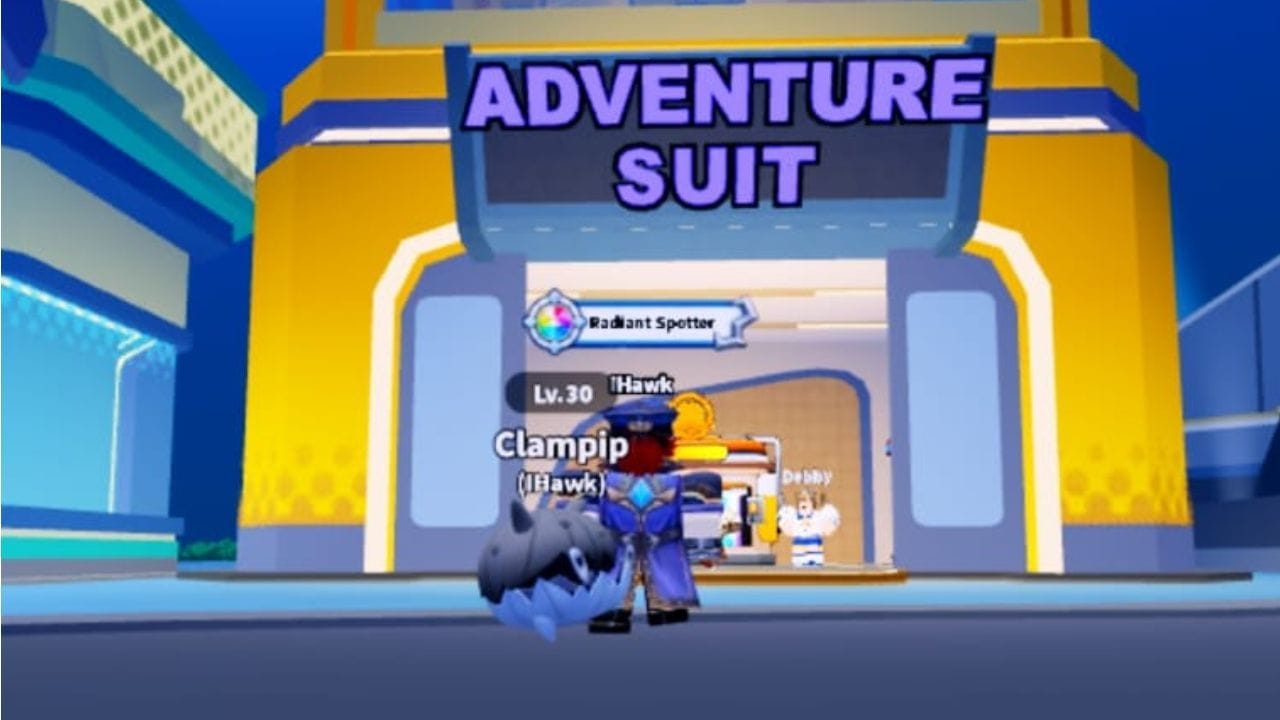 O edifício Adventure Suit (imagem via Roblox)
