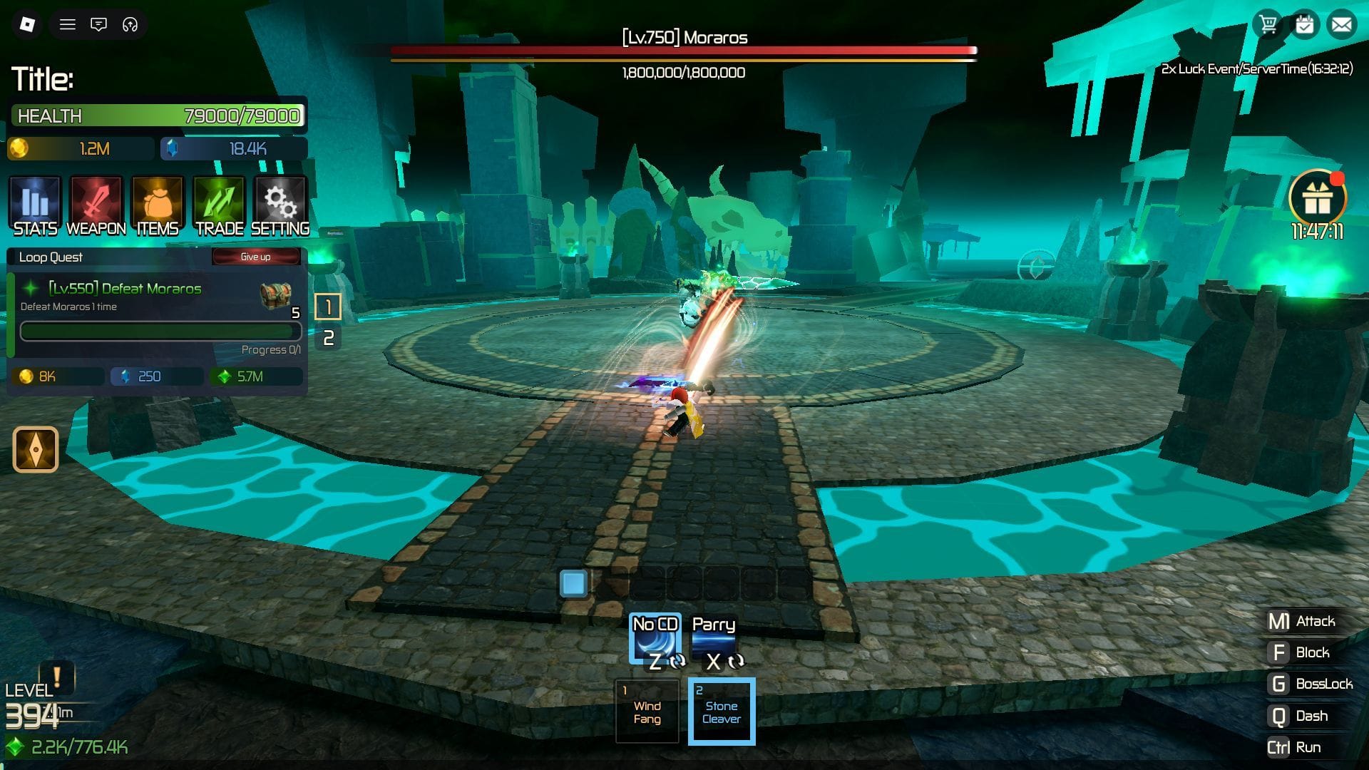 Ainda do jogo (imagem via Roblox)