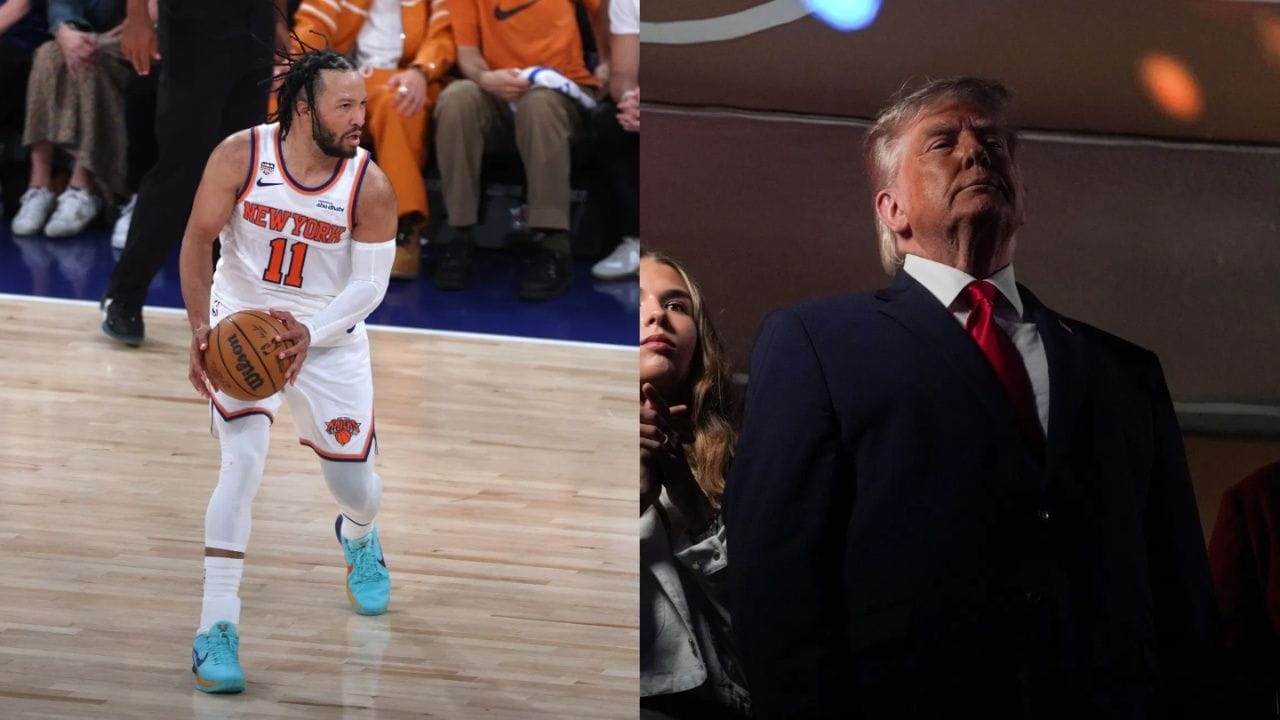 "This is not on Trump for showing up" - Ex-Knicks Forward Clears Donald Trump of Blame For Loss vs Spurs While Urging Fans to Boo James Dolan