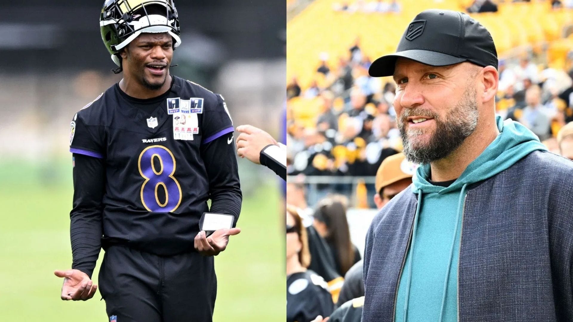 "They're falling apart": Ben Roethlisberger claims Lamar Jackson and Ravens' Super Bowl window is closed