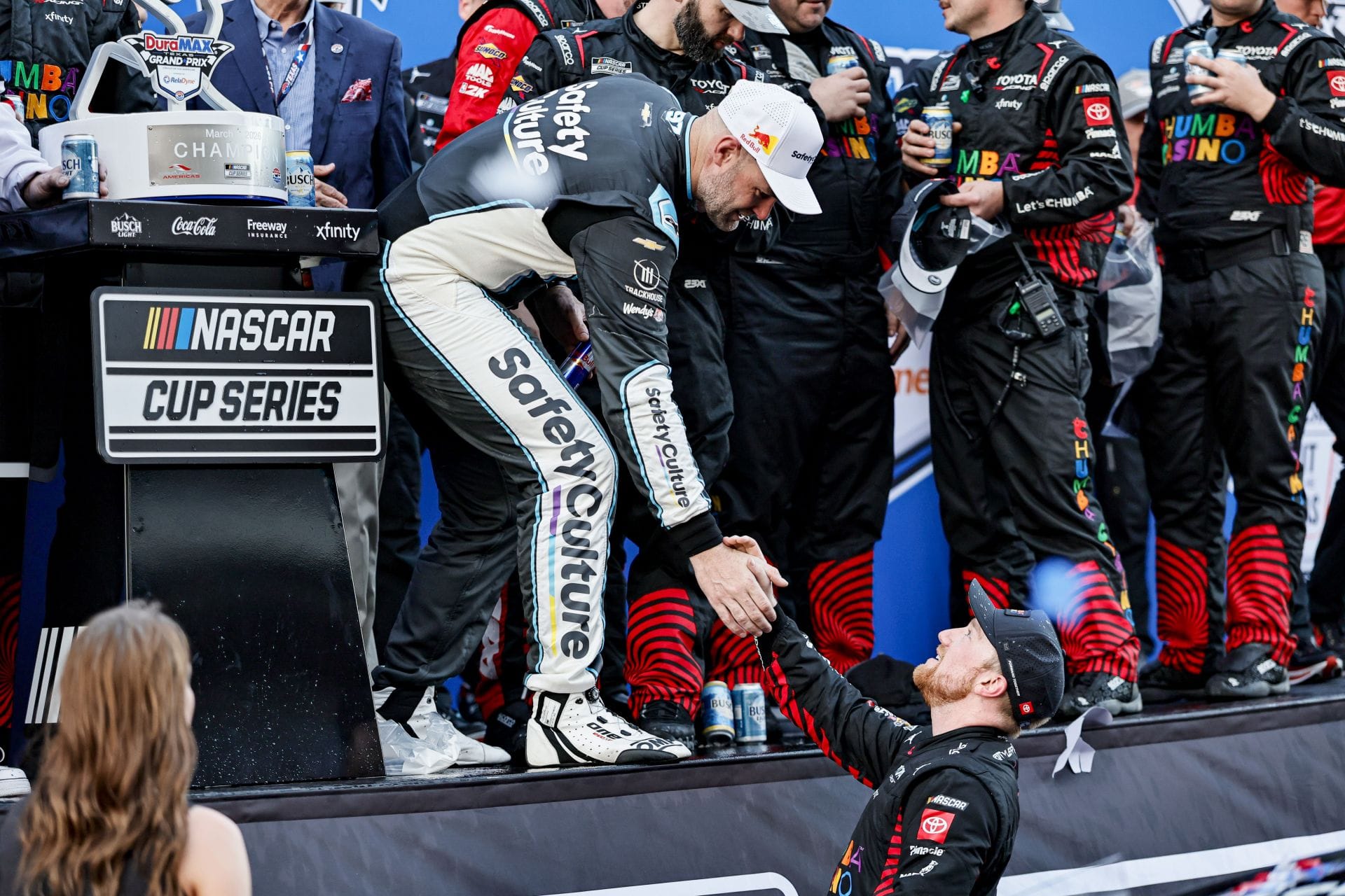 Tyler Reddick penalised to the rear at Coronado; Shane van Gisbergen escapes penalty scare for NASCAR Anduril 250