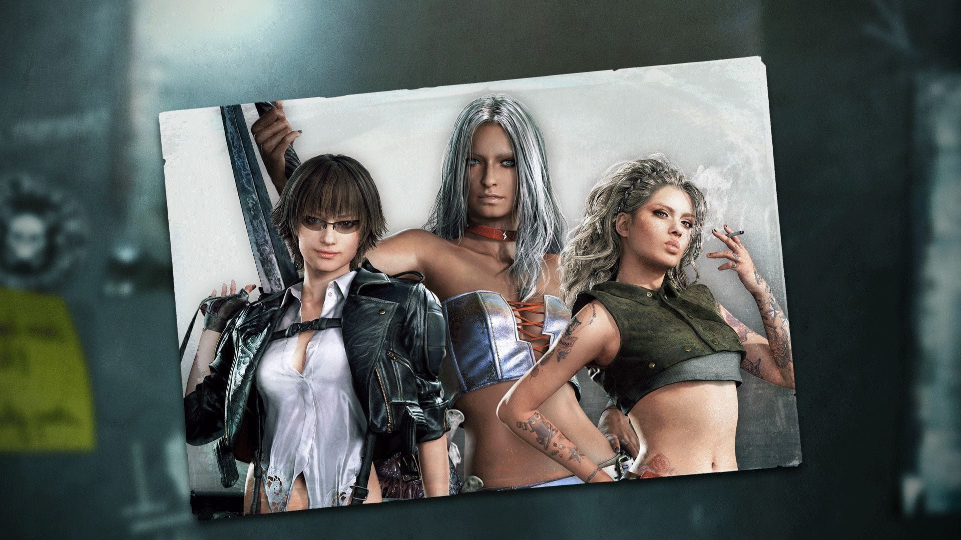 Trajes alternativos em Devil May Cry Devil Hunter Edition (imagem via Capcom)
