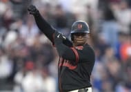 MLB: Rafael Devers em ação pelo San Francisco Giants - Fonte: Getty
