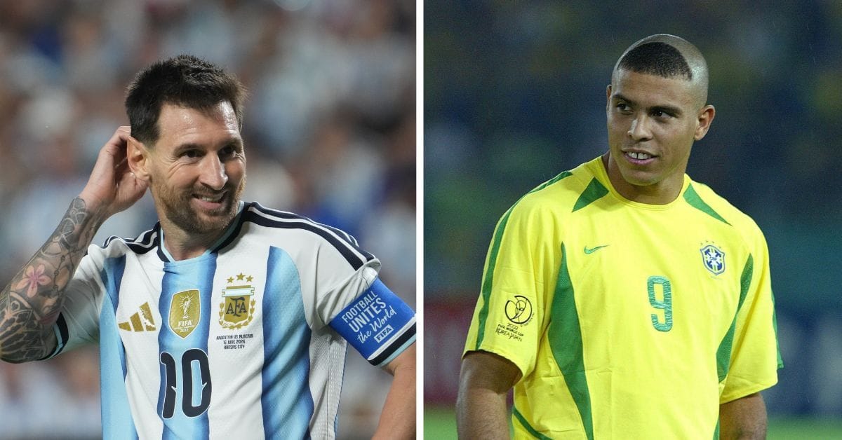 Ronaldo Nazario makes Lionel Messi 'GOAT' admission after Argentina star overtakes his FIFA World Cup goal-scoring tally
