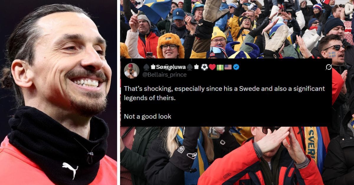 "Not a good look", "Wtf are you doing" - Fans react as Zlatan Ibrahimovic skips Sweden's 2026 FIFA World Cup opener for UFC Freedom 250 event