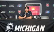 Chris Buescher at Michigan International Speedway on June 6, 2026. - Source: Imagn