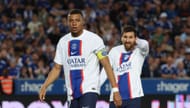 Kylian Mbappe (esquerda) e Lionel Messi- Fonte: Getty