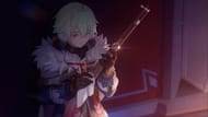 Alyosha no trailer de Snezhnaya Sudden Snow de Genshin Impact (imagem via HoYoverse)
