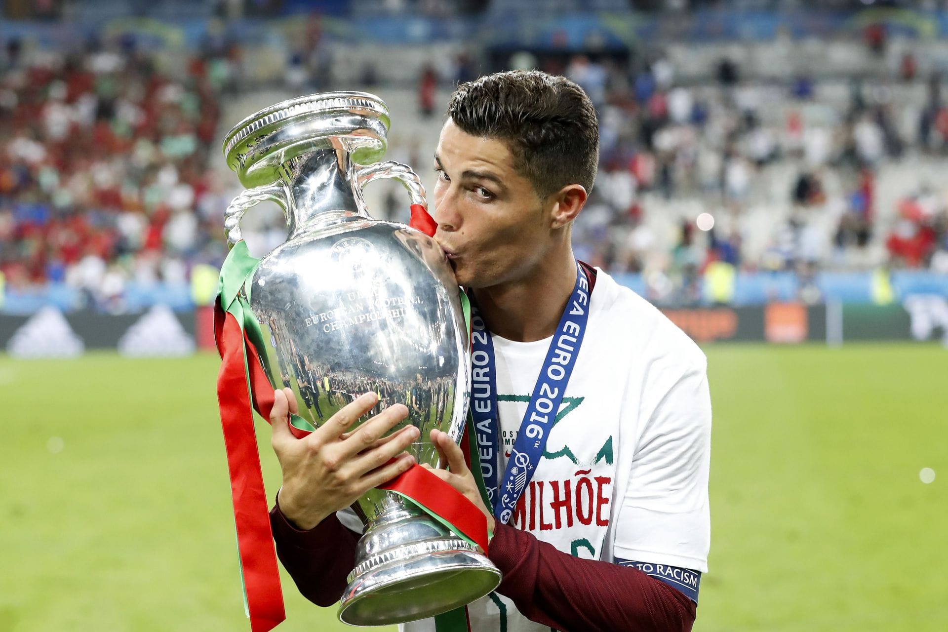 Cristiano Ronaldo sends message on social media as he celebrates 10th anniversary of Portugal's Euro 2016 win