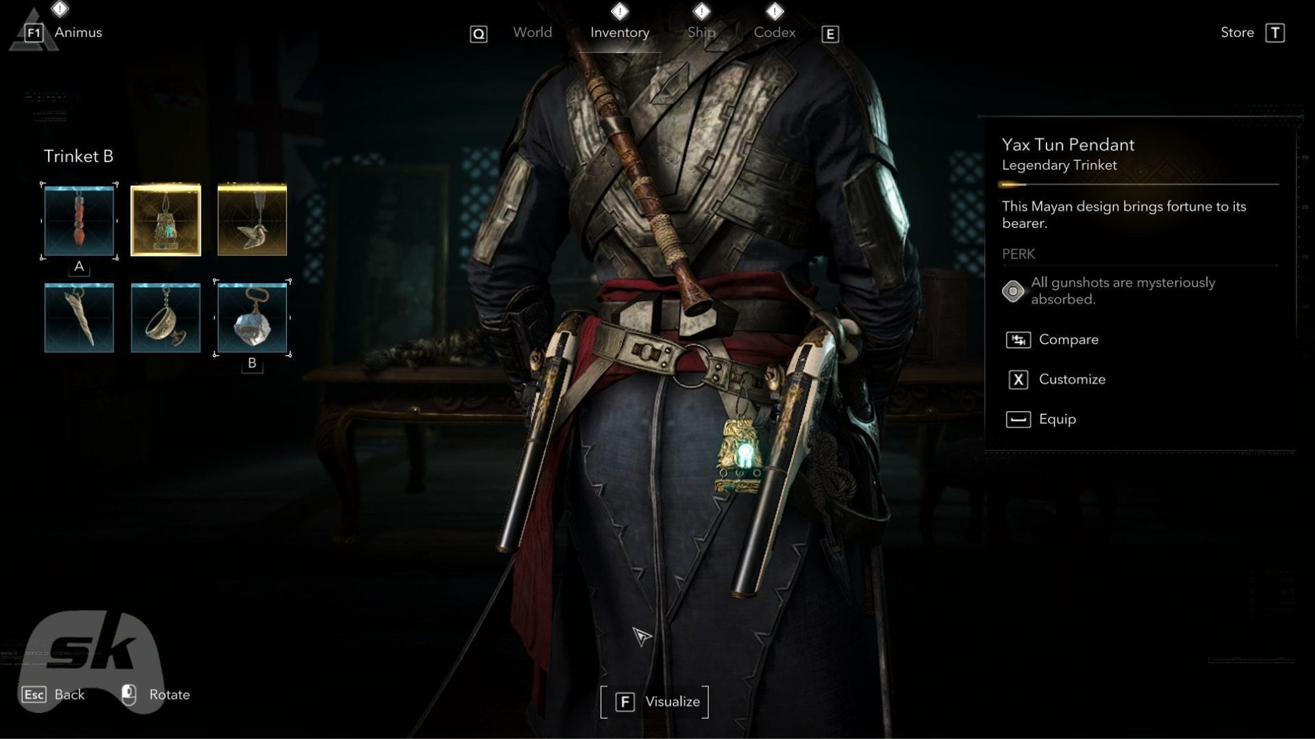 7 best Trinkets in Assassin's Creed Black Flag Resynced (and how to get them)