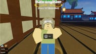 O NPC Race Engineer (imagem via Roblox)