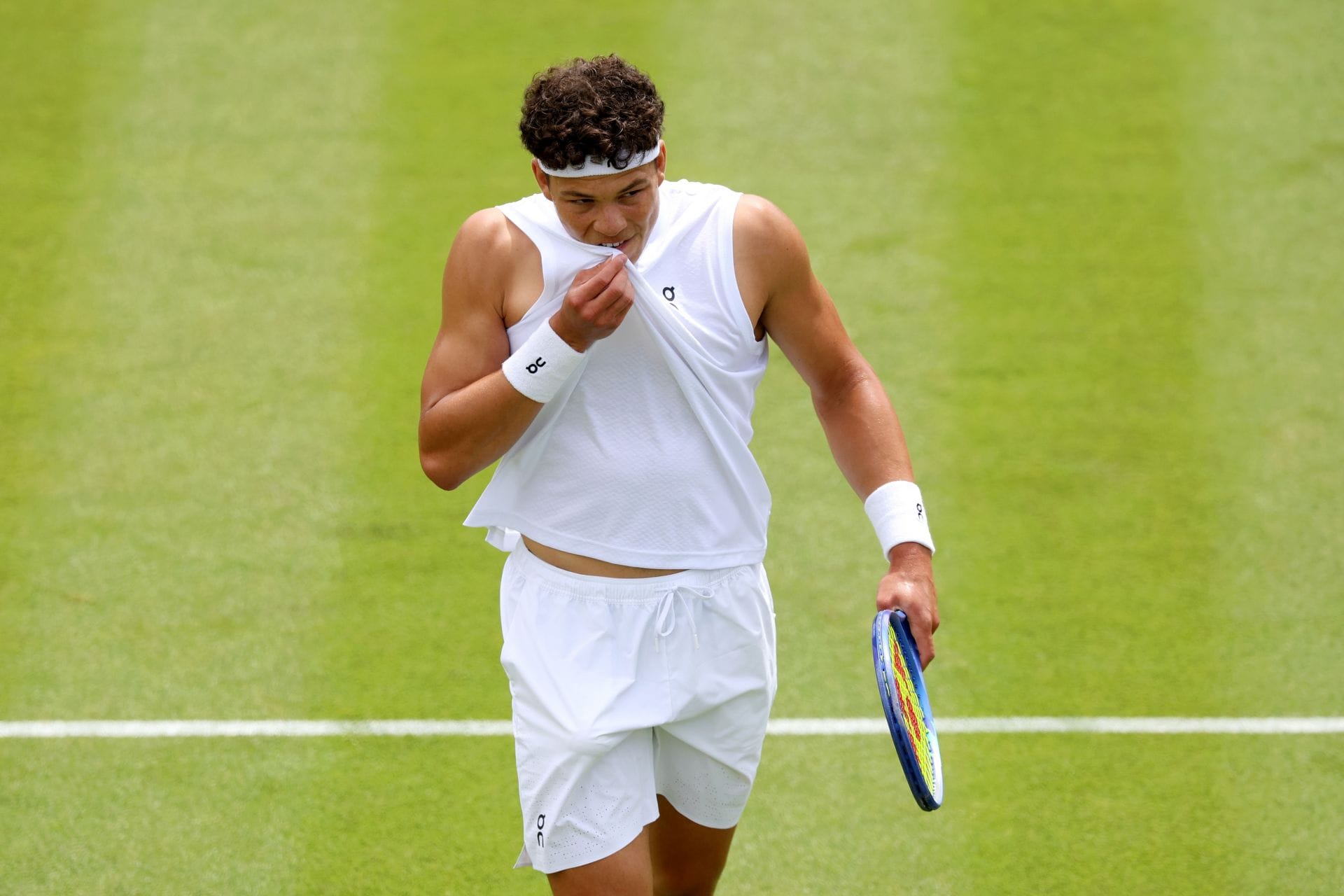 Ben Shelton no Campeonato de Wimbledon de 2026 (Fonte: Getty)