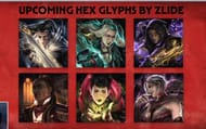 Some of the new Glyphs featured in this Nightwave (Image via Digital Extremes)