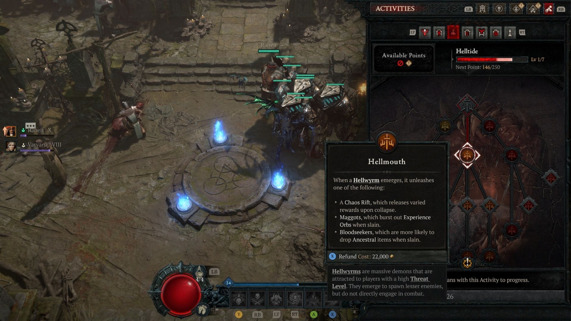 Aproveite ao máximo seus spawns de Hellwyrm! (Imagem via Blizzard Entertainment || Sportskeeda)