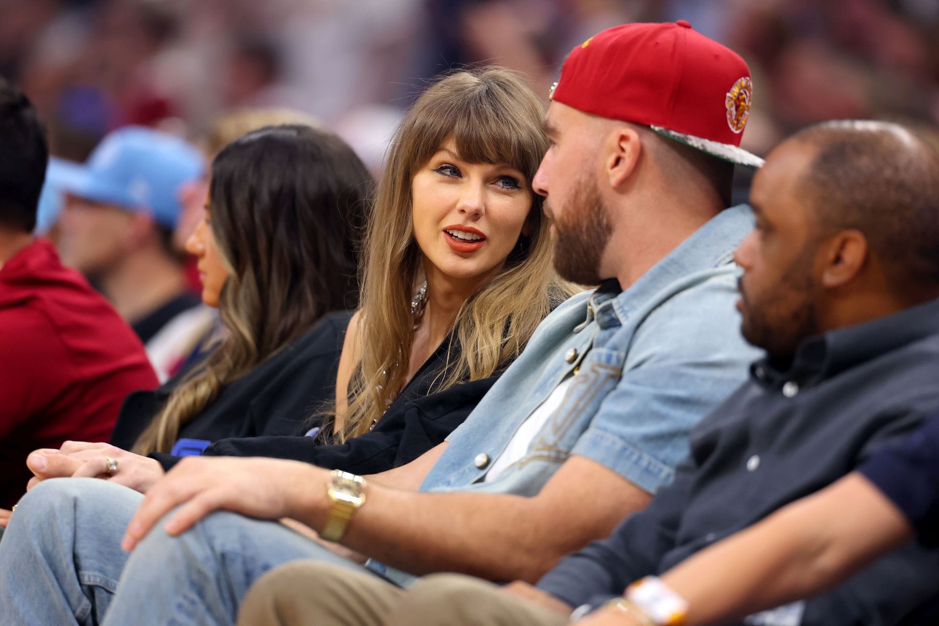 "Absolutely disgusting": NFL fans rip "narcissist" Taylor Swift for walking down the aisle to one of her biggest hits to marry Travis Kelce