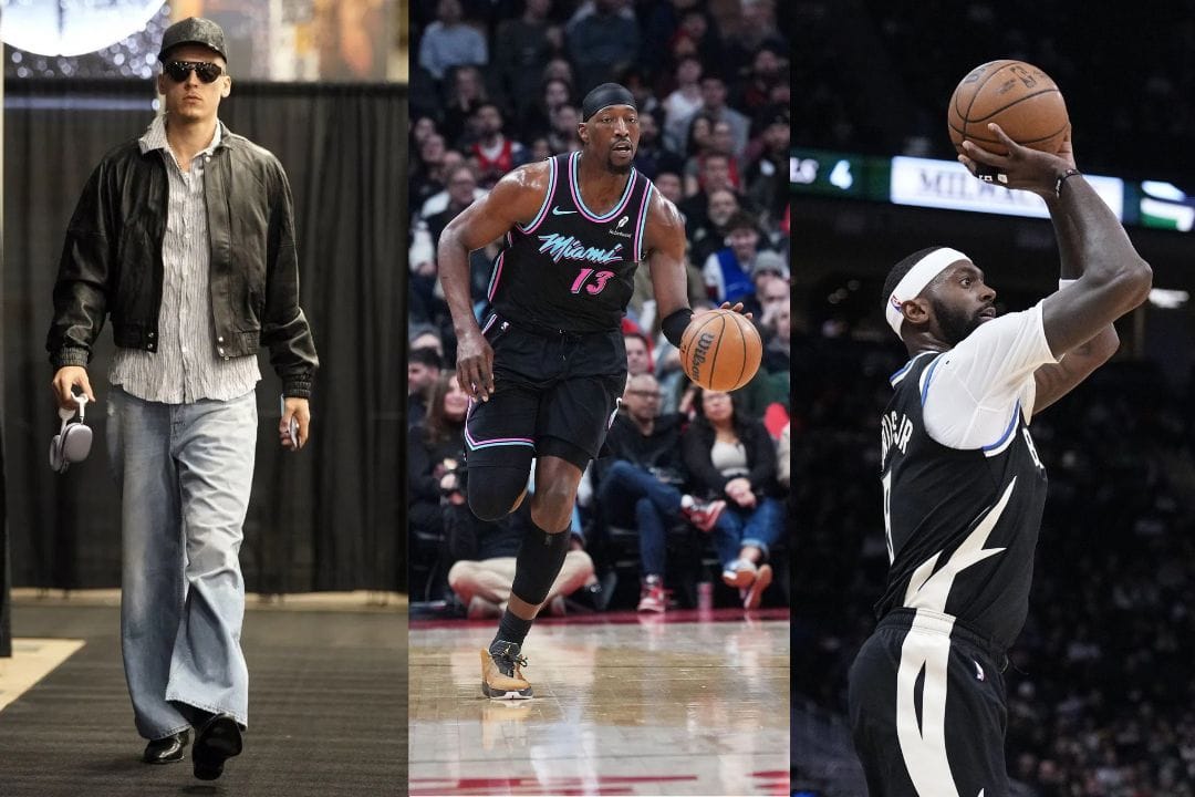"Assaulting spree for Bam today", "Bam is violent" - NBA Fans Lose It Over Bam Adebayo's Friendly Scuffle With Bobby Portis Amid Tyler Herro Drama