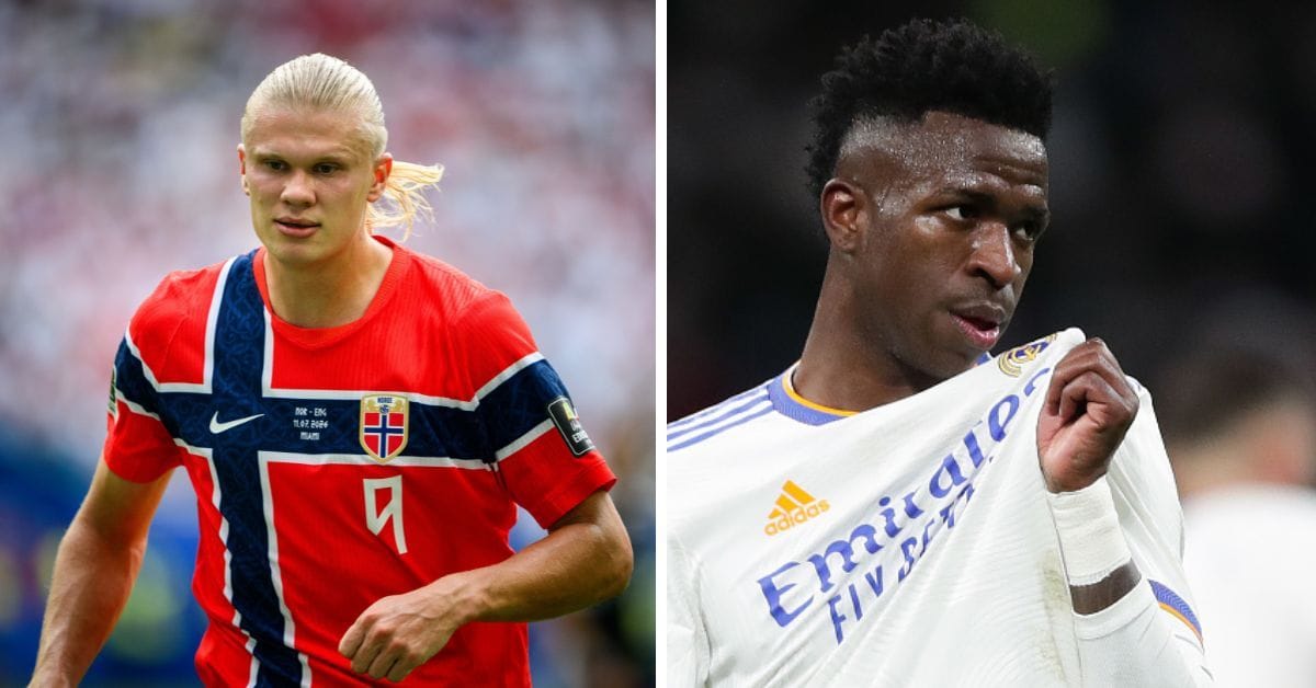 "We are waiting for you" - Vinicius Jr sends message to Erling Haaland as he works out alongside Terry Crews