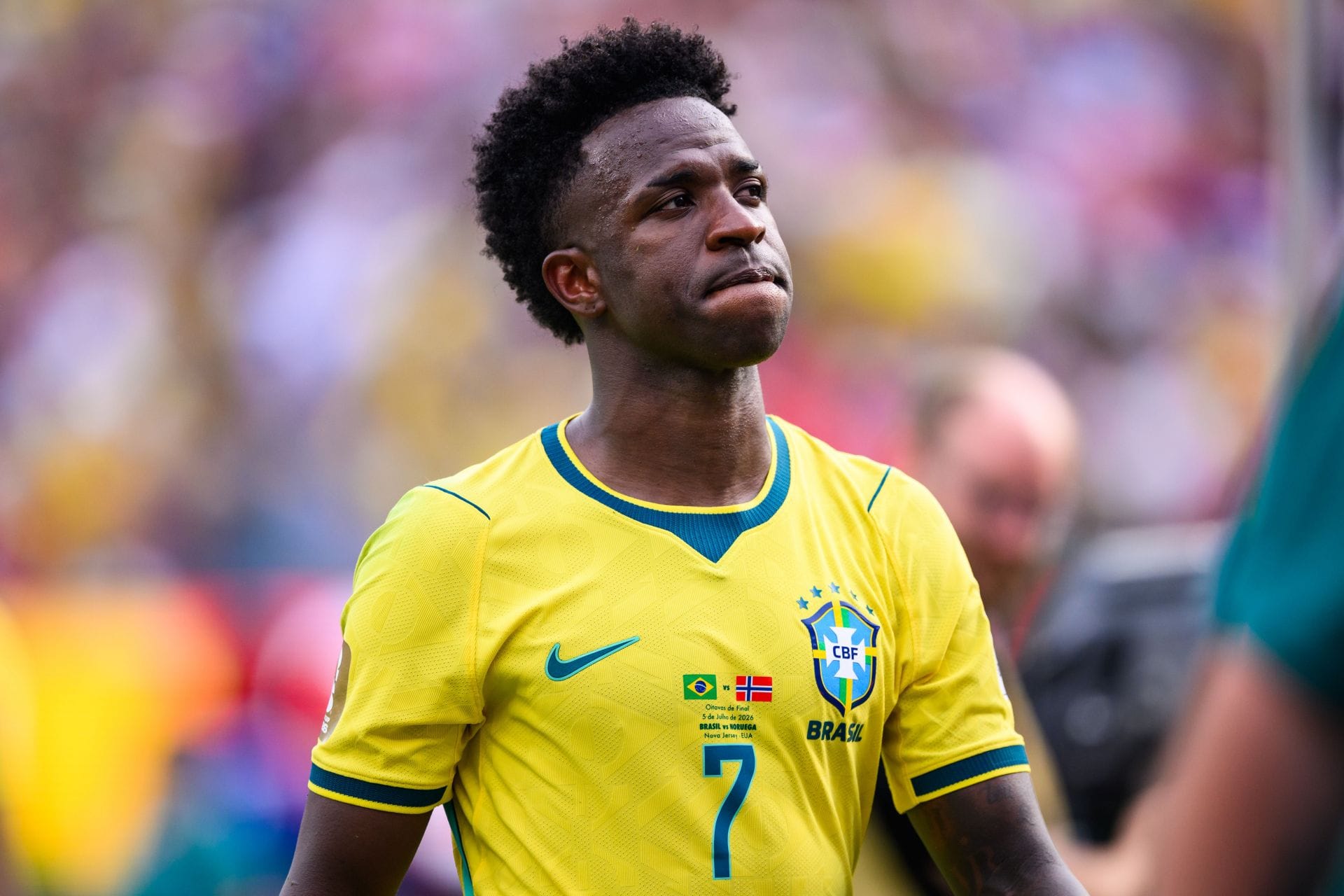 "I never shied away from responsibility" - Vinicius Jr on why he didn't take first-half penalty for Brazil in FIFA World Cup loss to Norway