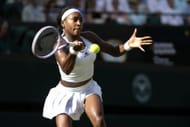 Coco Gauff em ação no Campeonato de Wimbledon de 2026 (Fonte: Getty)