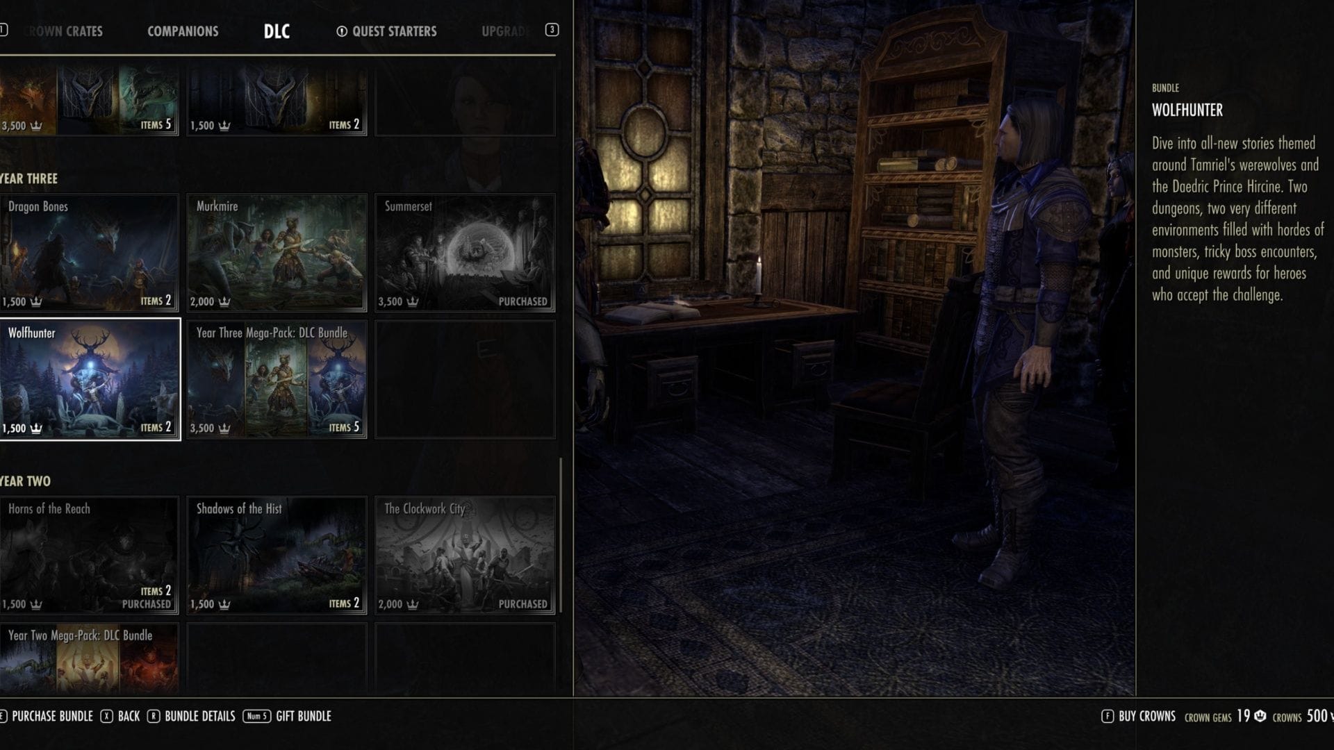 You need specific DLC to even farm the Savage Werewolf set in ESO (Image via ZOS || Sportskeeda)