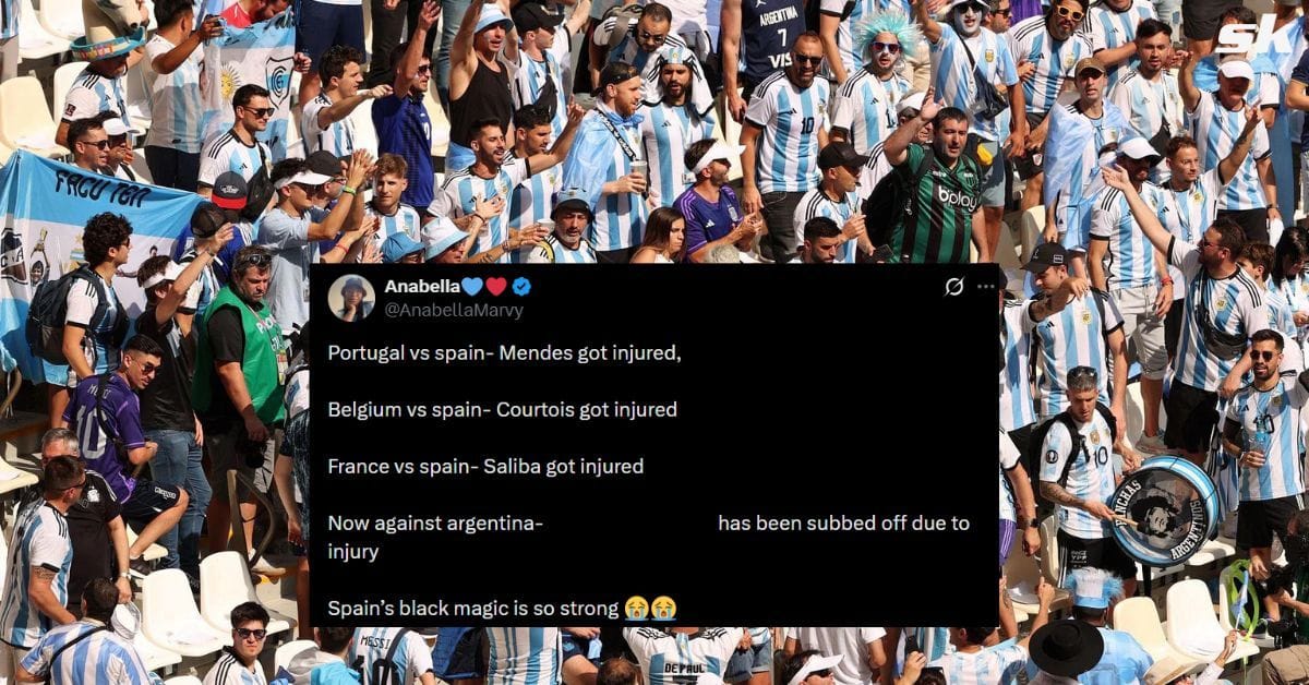 "Surely this is some juju", "What is this curse" - Fans in disbelief as another player picks up injury in FIFA World Cup clash involving Spain