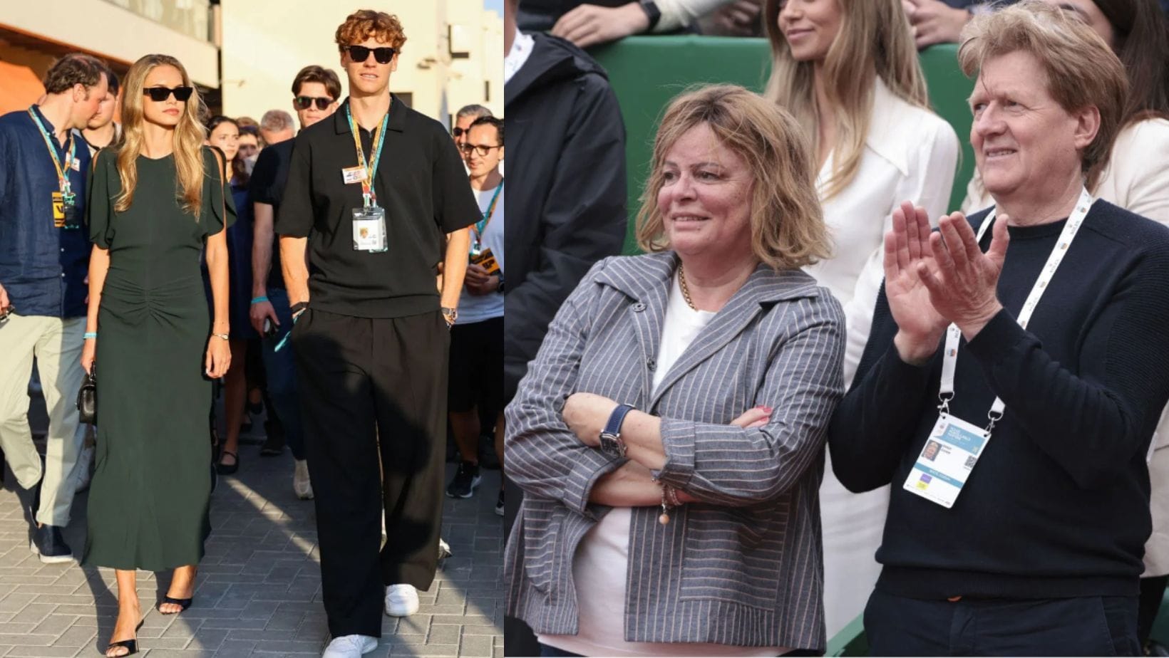 Jannik Sinner's girlfriend Laila & mother Siglinde steal the show: Diamond necklace, warm embrace & adorable call-out after Wimbledon final