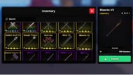Bisento V2 é uma arma forte para iniciantes no Mar 1 (Imagem via Roblox)