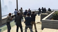 The Wrap Up standoff (Image via Rockstar Games || GTA Wiki)