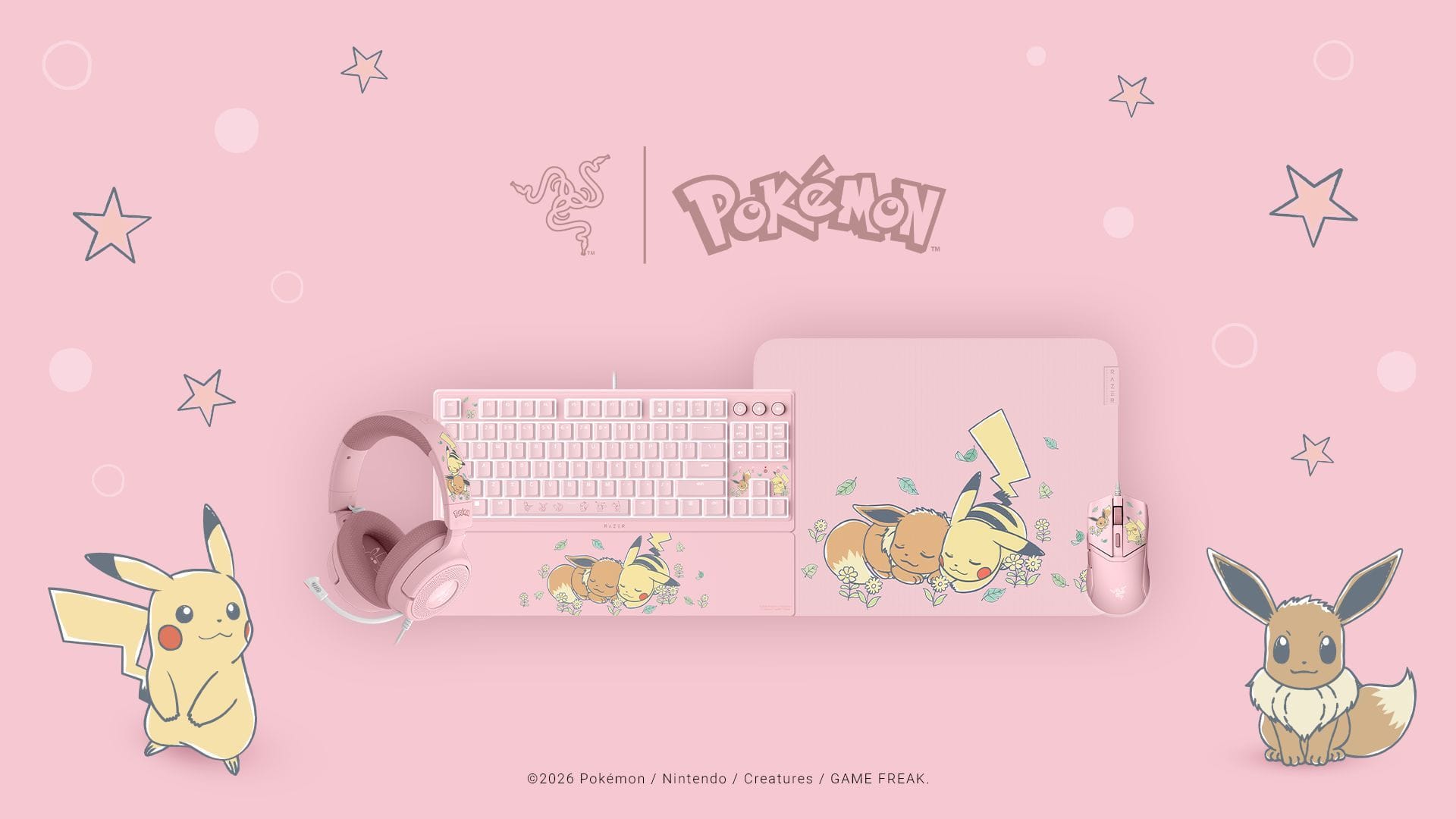 Razer x Pokemon Pikachu and Eevee collection: Models, prices, and availability