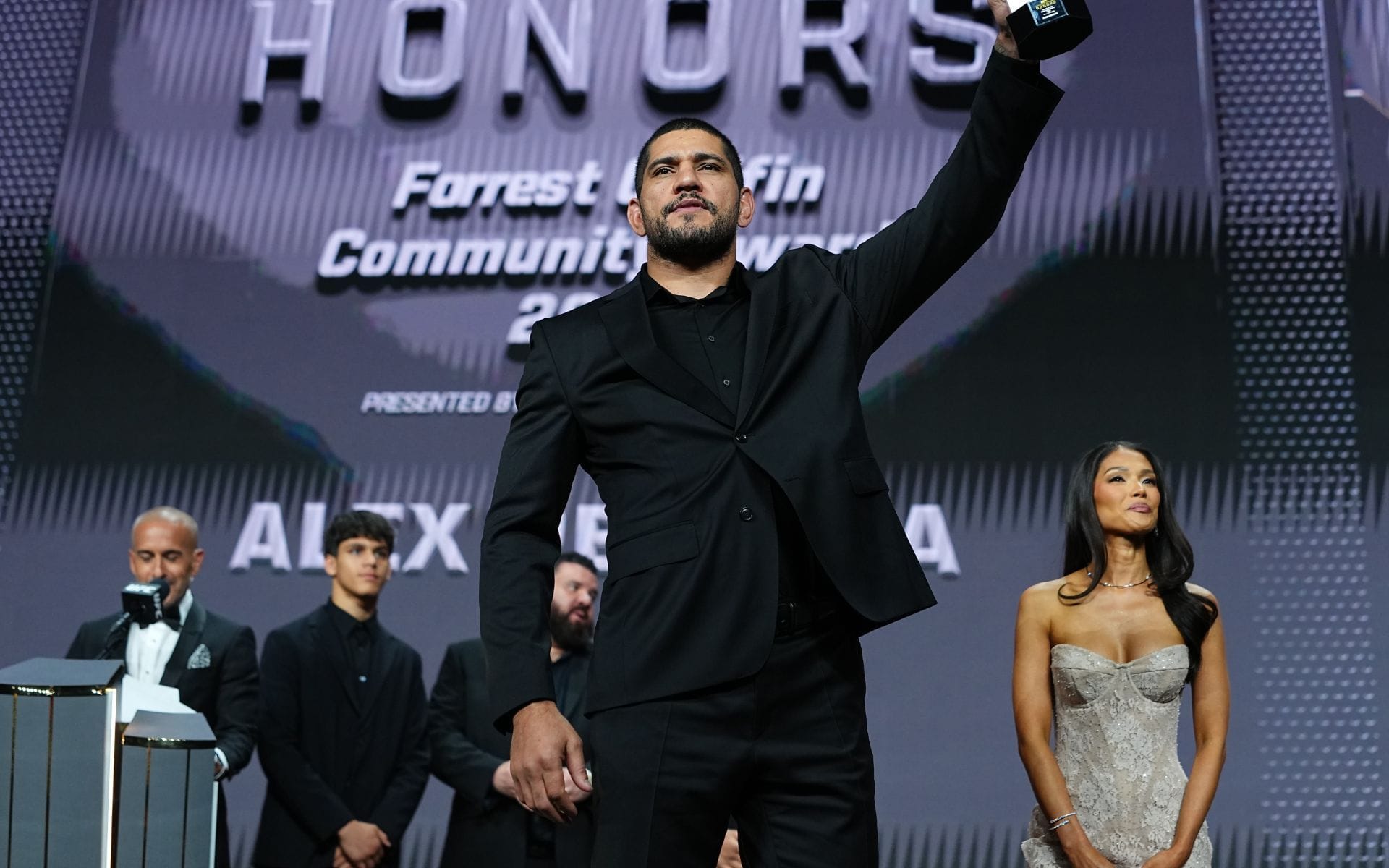Alex Pereira shares heartfelt message after receiving the UFC's 2026 Forrest Griffin Community Award