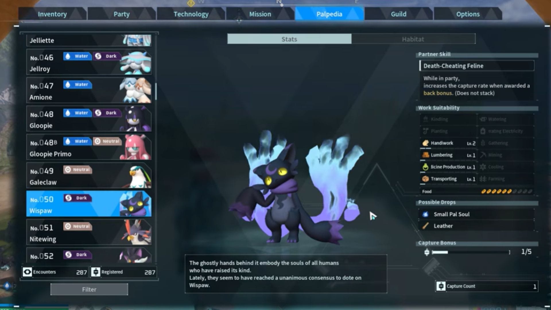 Wispaw (Image via Pocket Pair || YouTube/@GamingMerchant2)