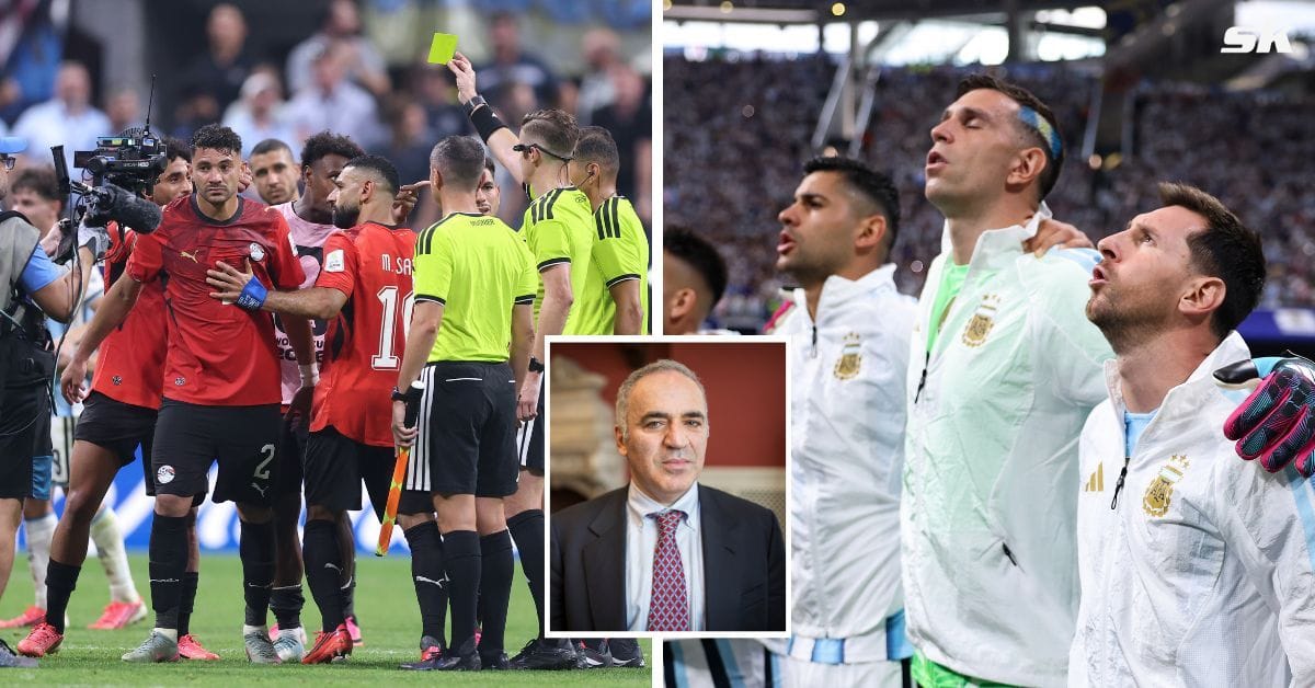 “FIFA again looks like a corrupt joke” - Chess legend Gary Kasparov slams controversial call that favoured Lionel Messi and Argentina in win vs Egypt