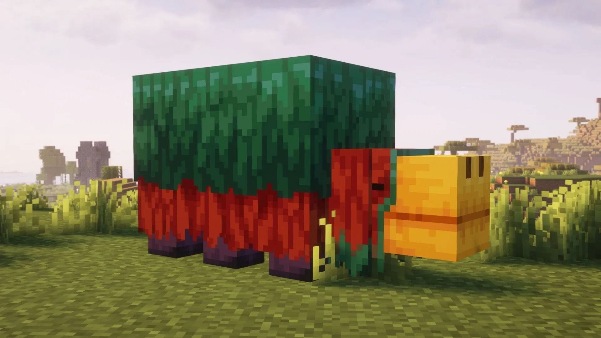 The sniffer turned out to be one of the most useless mobs (Image via Mojang Studios)