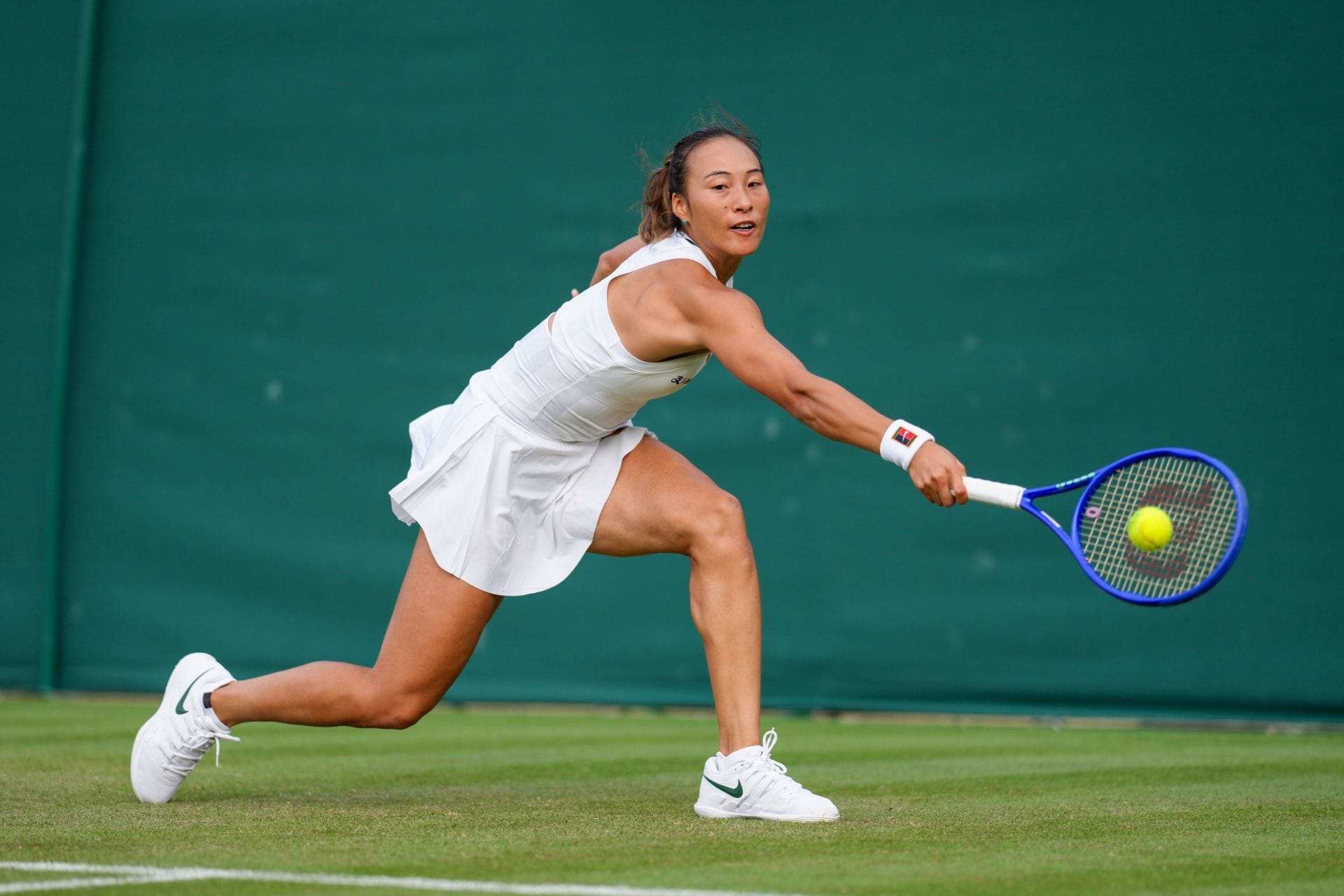 Zheng at Wimbledon 2026 (Image Source: Getty)