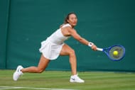 Zheng at Wimbledon 2026 (Image Source: Getty)