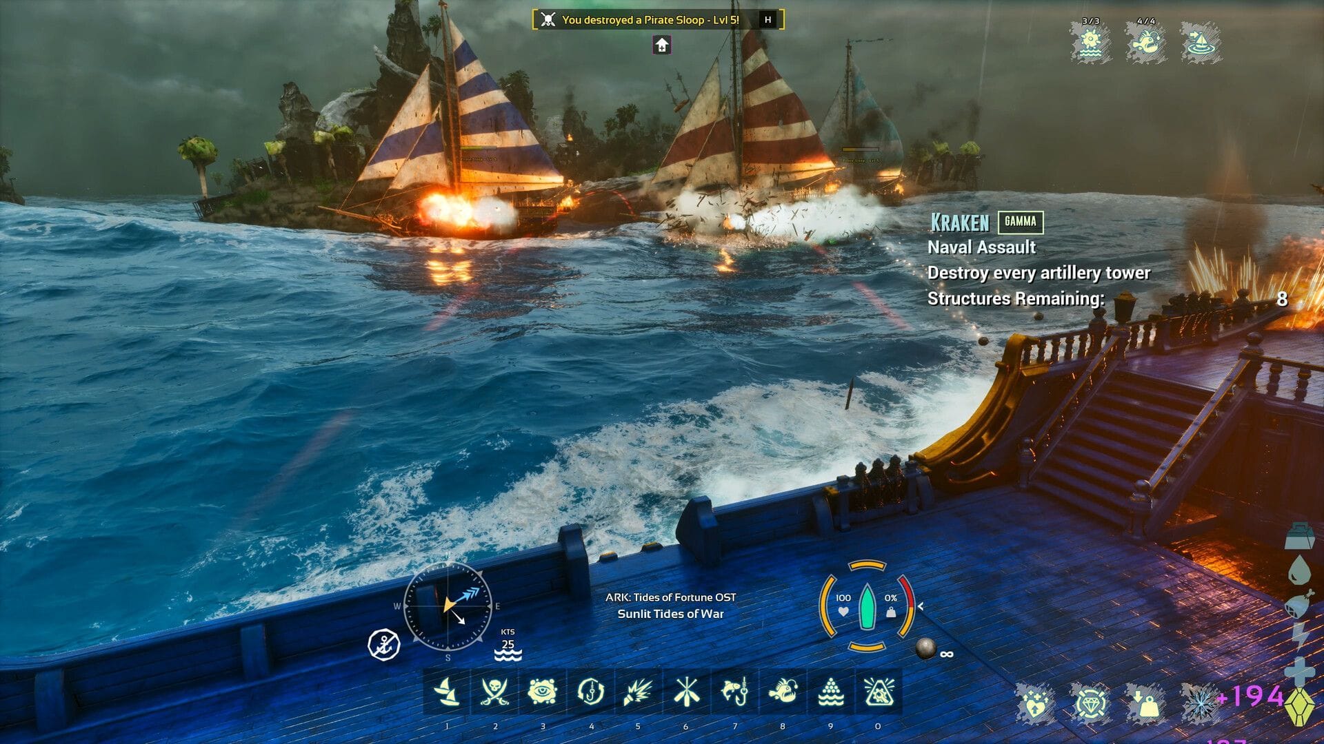 Navio ágil ou tanque? A escolha é sua (Imagem via Studio Wildcard)