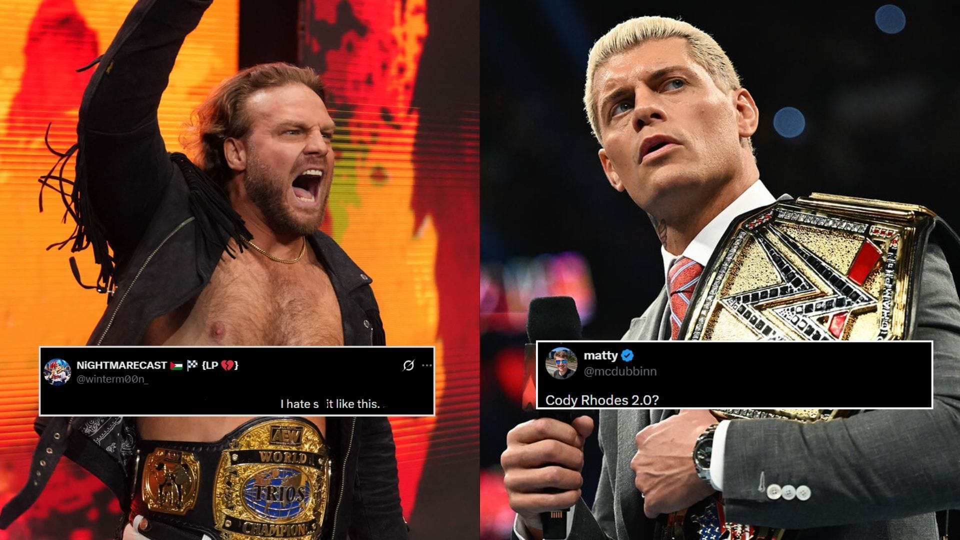 "Cody Rhodes 2.0?" "I Hate S**t Like This"- Fans Go Wild After Hangman Page Confirms He Will Not Challenge For AEW World Title Again
