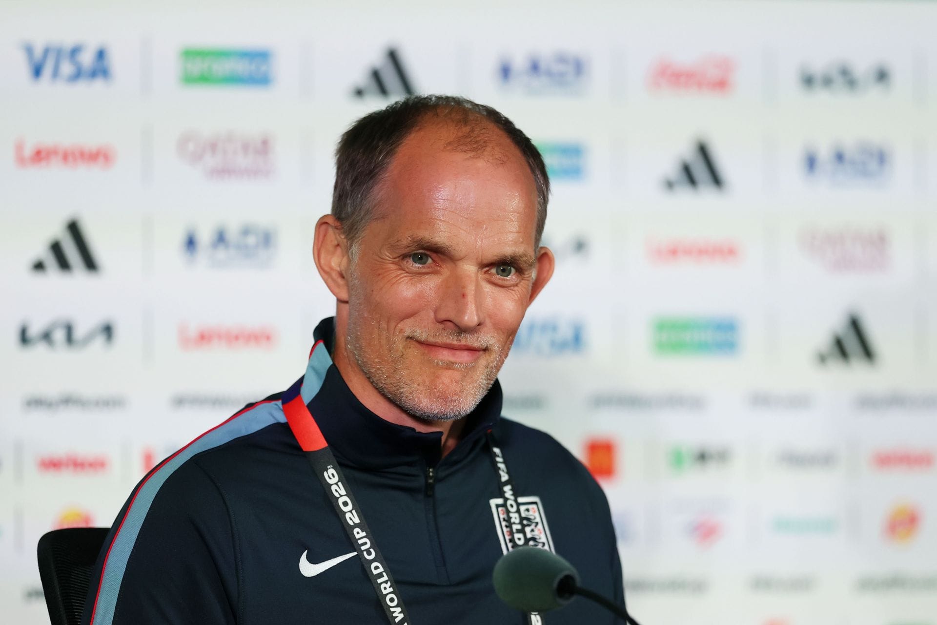 Acampamento da Copa do Mundo da Inglaterra 2026 - Fonte: Getty